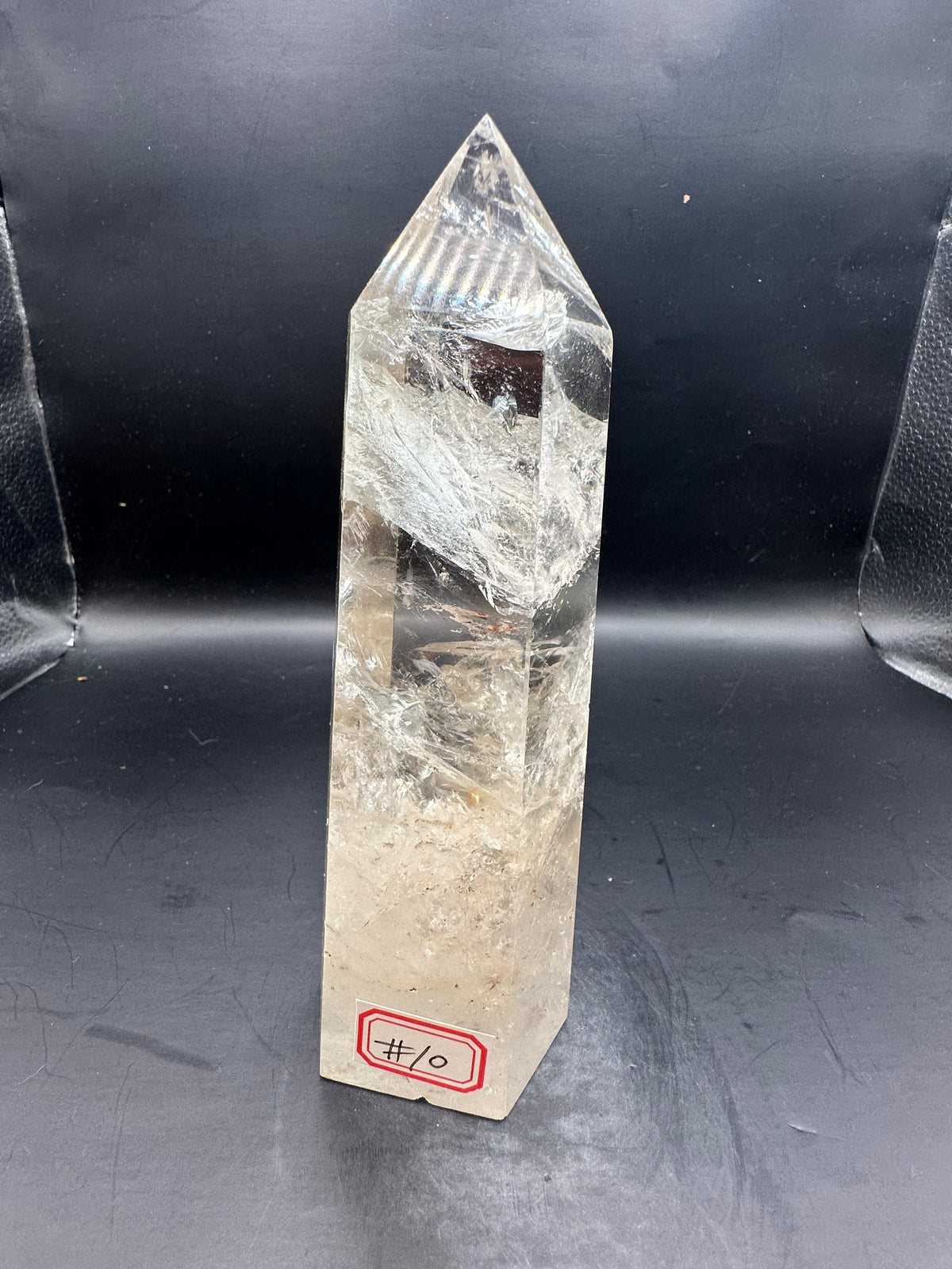 Brazilian Clear Quartz Tower with Rainbow | 540g 16cm Exact Piece #10