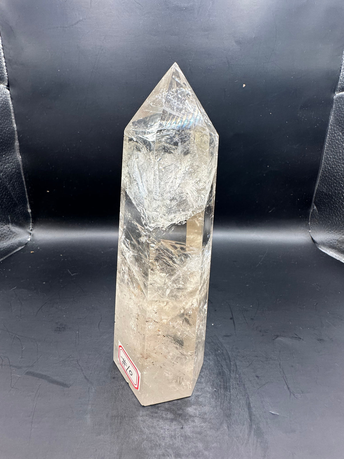 Brazilian Clear Quartz Tower with Rainbow | 540g 16cm Exact Piece #10