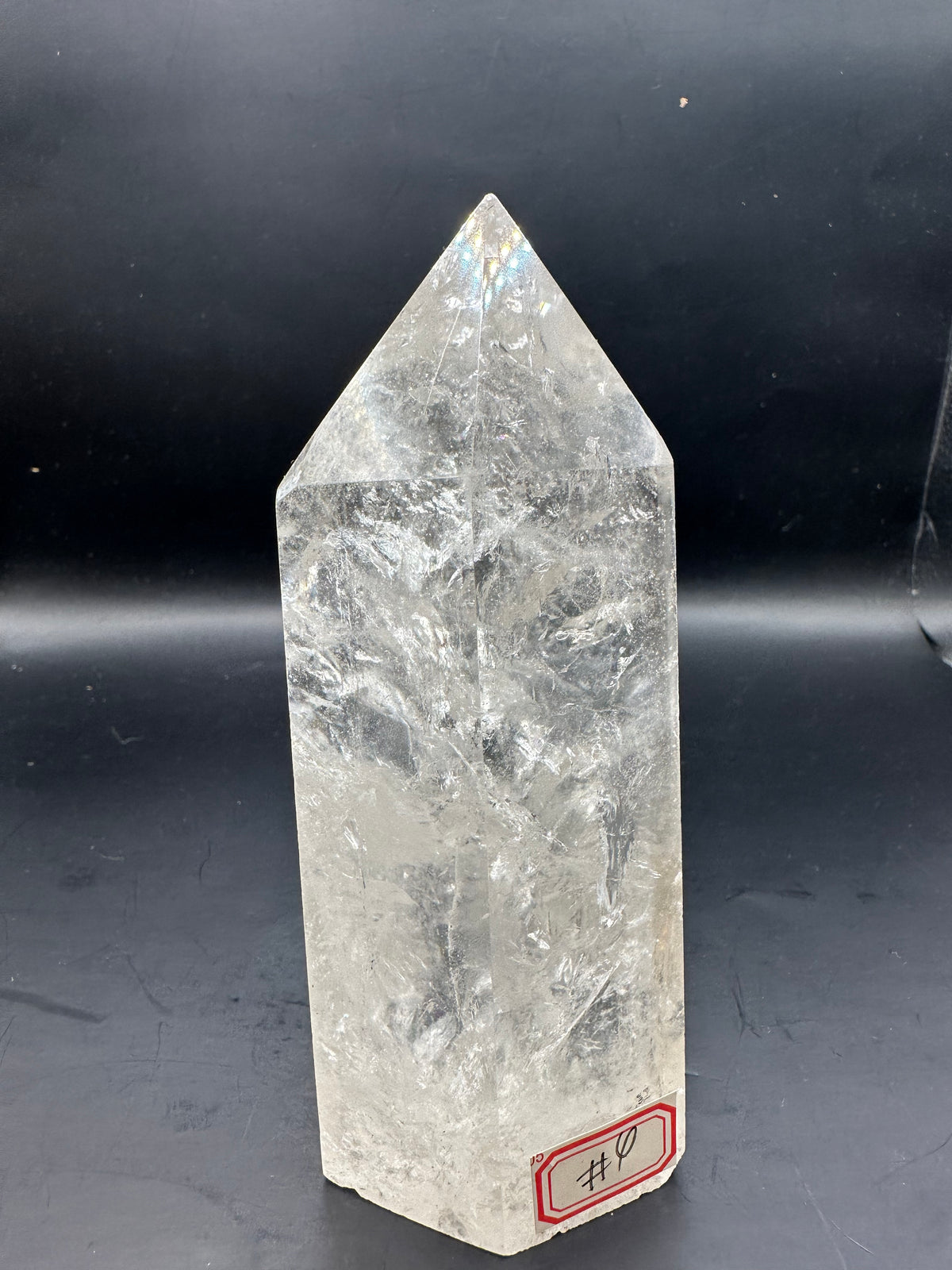 Brazilian Clear Quartz Tower with Rainbow | 672g 13.6cm Exact Piece #4