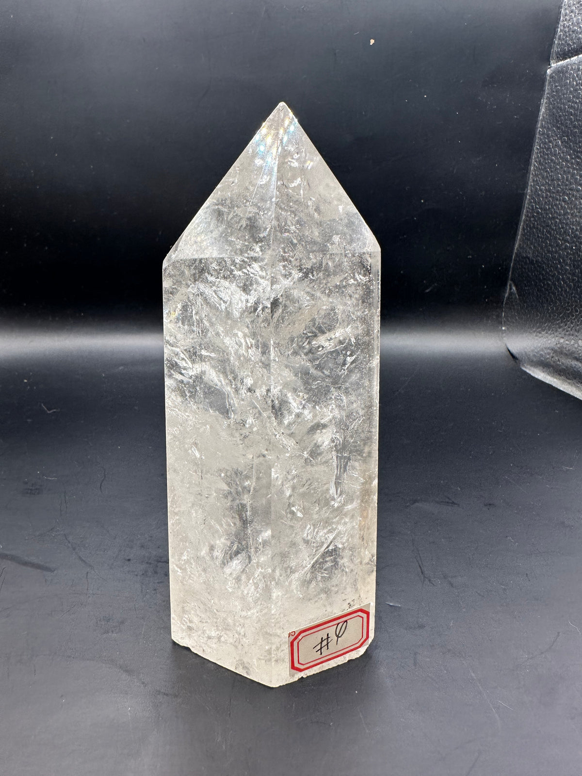 Brazilian Clear Quartz Tower with Rainbow | 672g 13.6cm Exact Piece #4