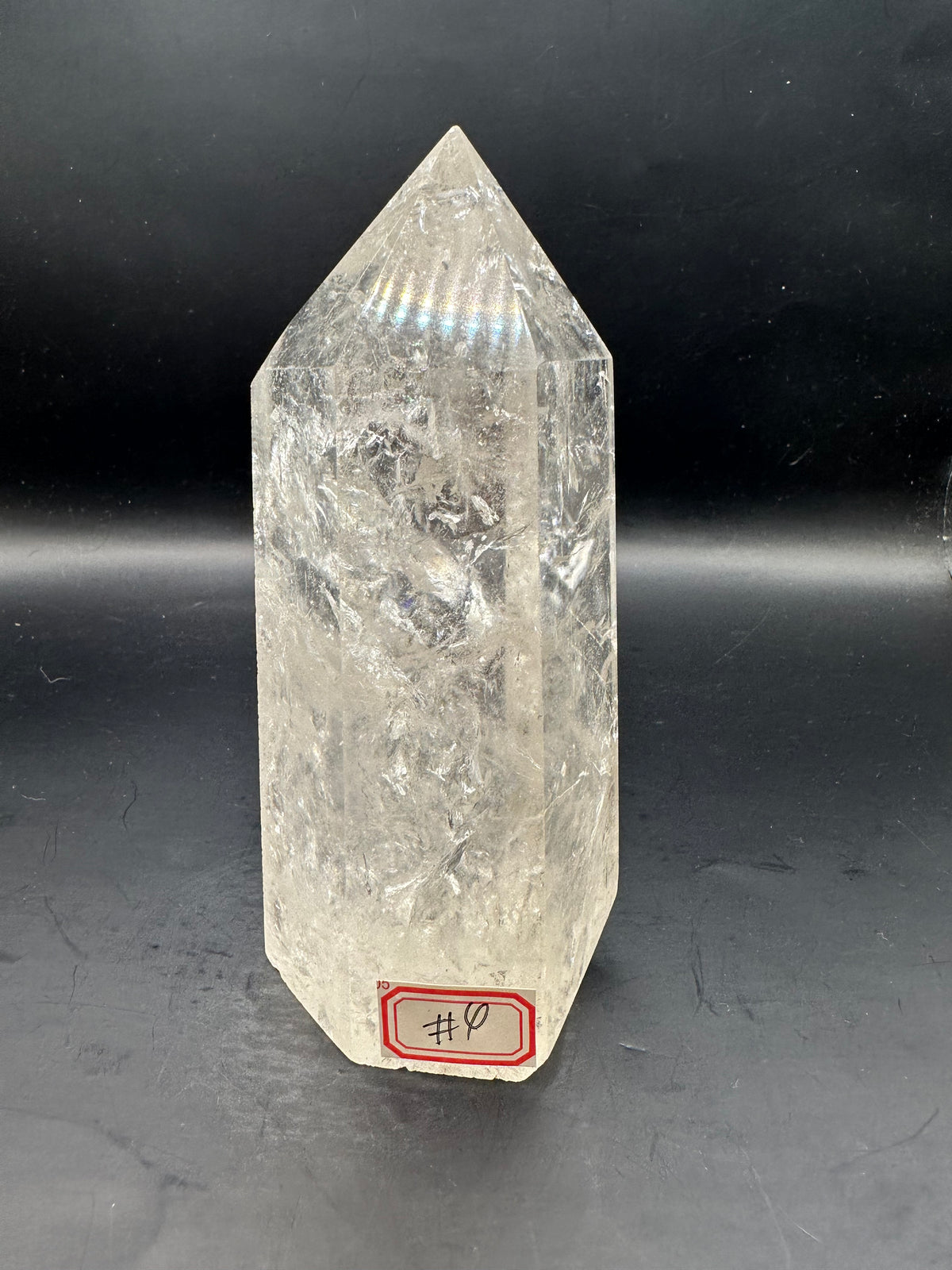 Brazilian Clear Quartz Tower with Rainbow | 672g 13.6cm Exact Piece #4