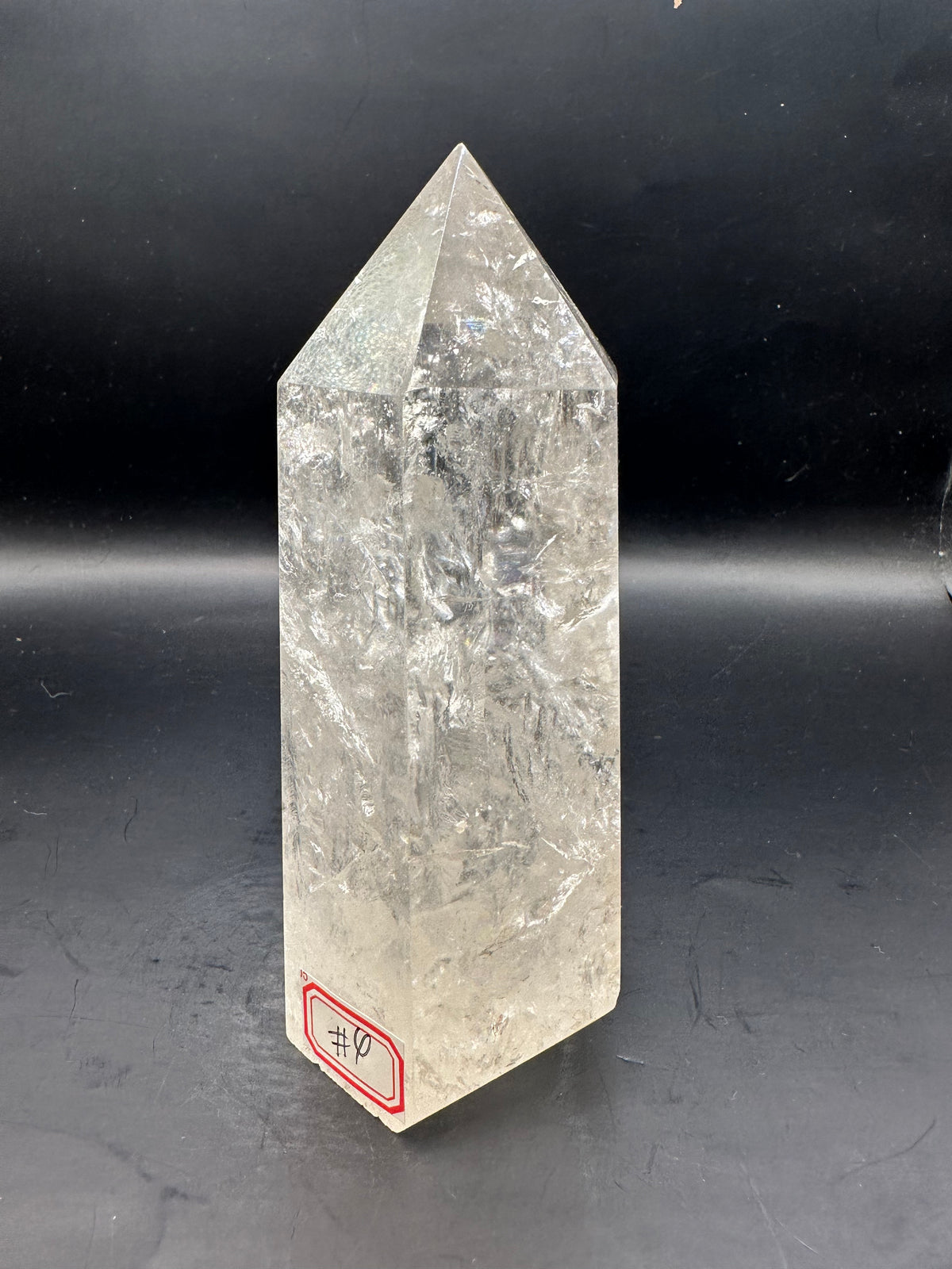 Brazilian Clear Quartz Tower with Rainbow | 672g 13.6cm Exact Piece #4