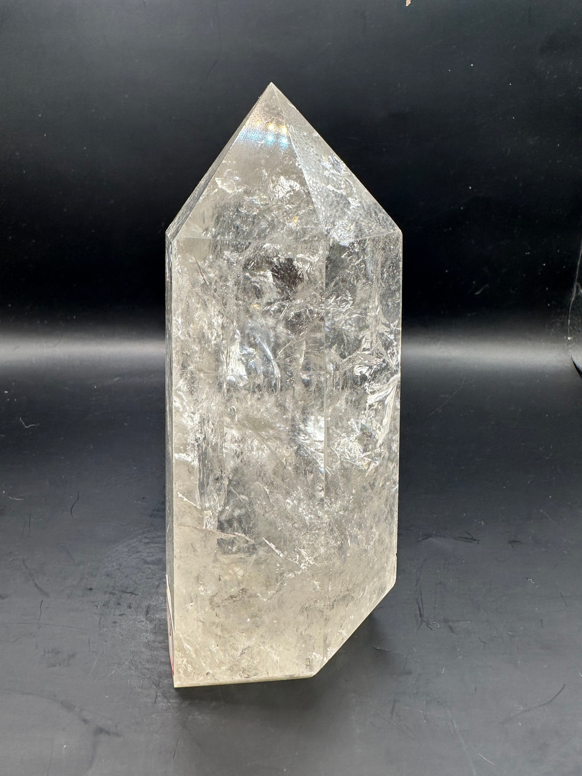 Brazilian Clear Quartz Tower with Rainbow | 672g 13.6cm Exact Piece #4
