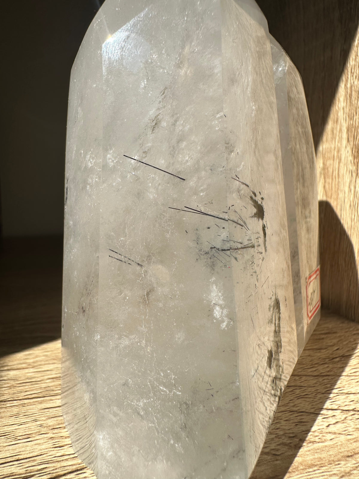 Garden Quartz (Lodolite) Twin Tower – 840g #4 — exact crystal, view 7 of 8