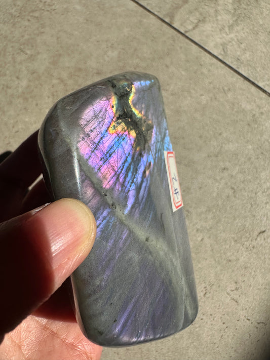 Moon Rituals exact piece rare large purple flash Labradorite freeform #2