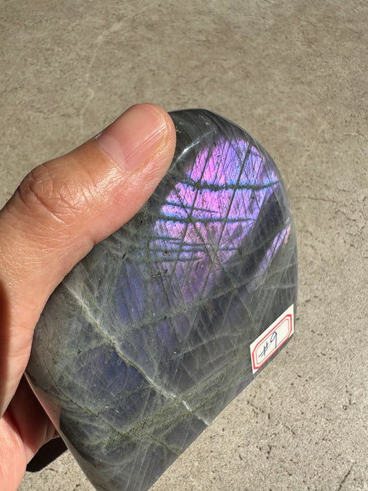 Moon Rituals exact piece rare purple flash Labradorite freeform #9 