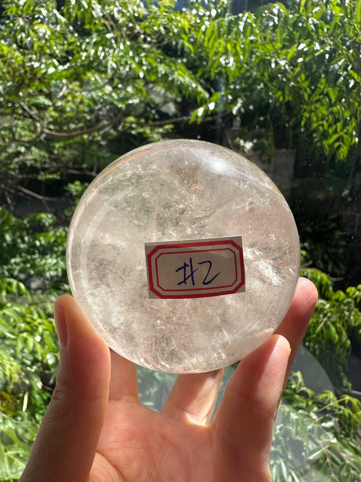 Light Smoky Quartz Sphere with Mountain Phantom | 596g 7cm Exact Piece #2