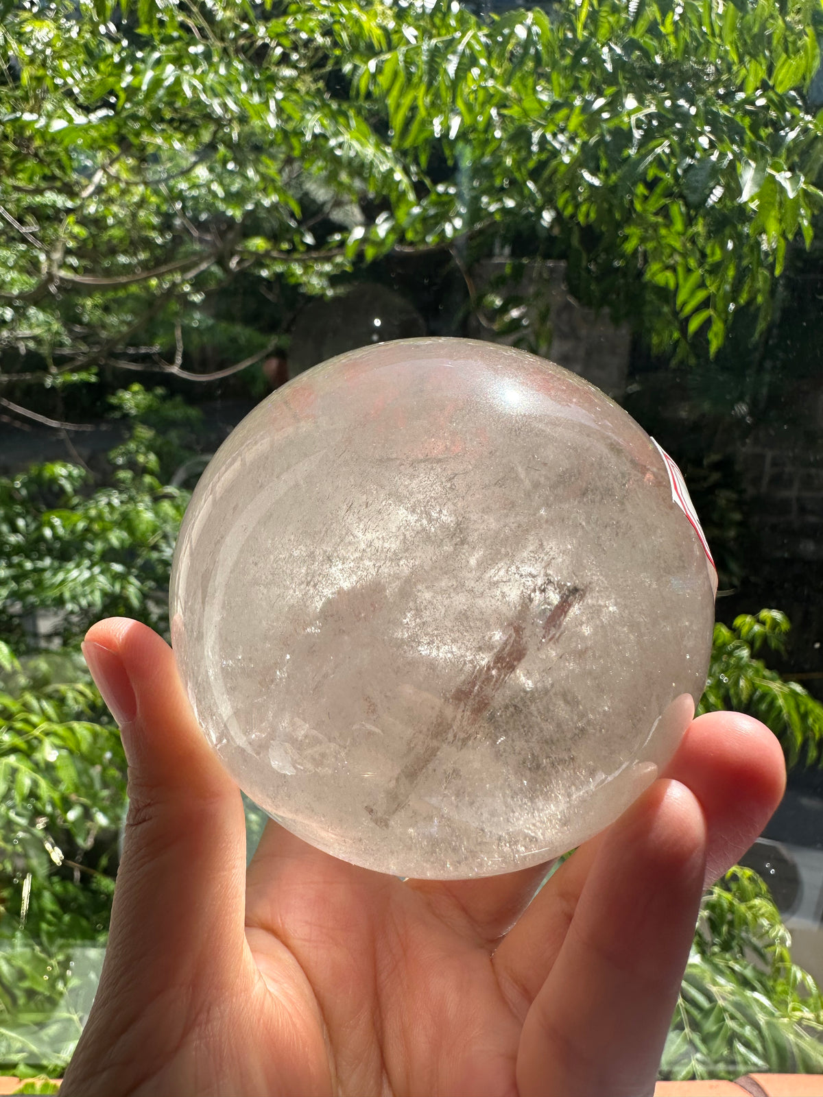 Light Smoky Quartz Sphere with Mountain Phantom | 596g 7cm Exact Piece #2