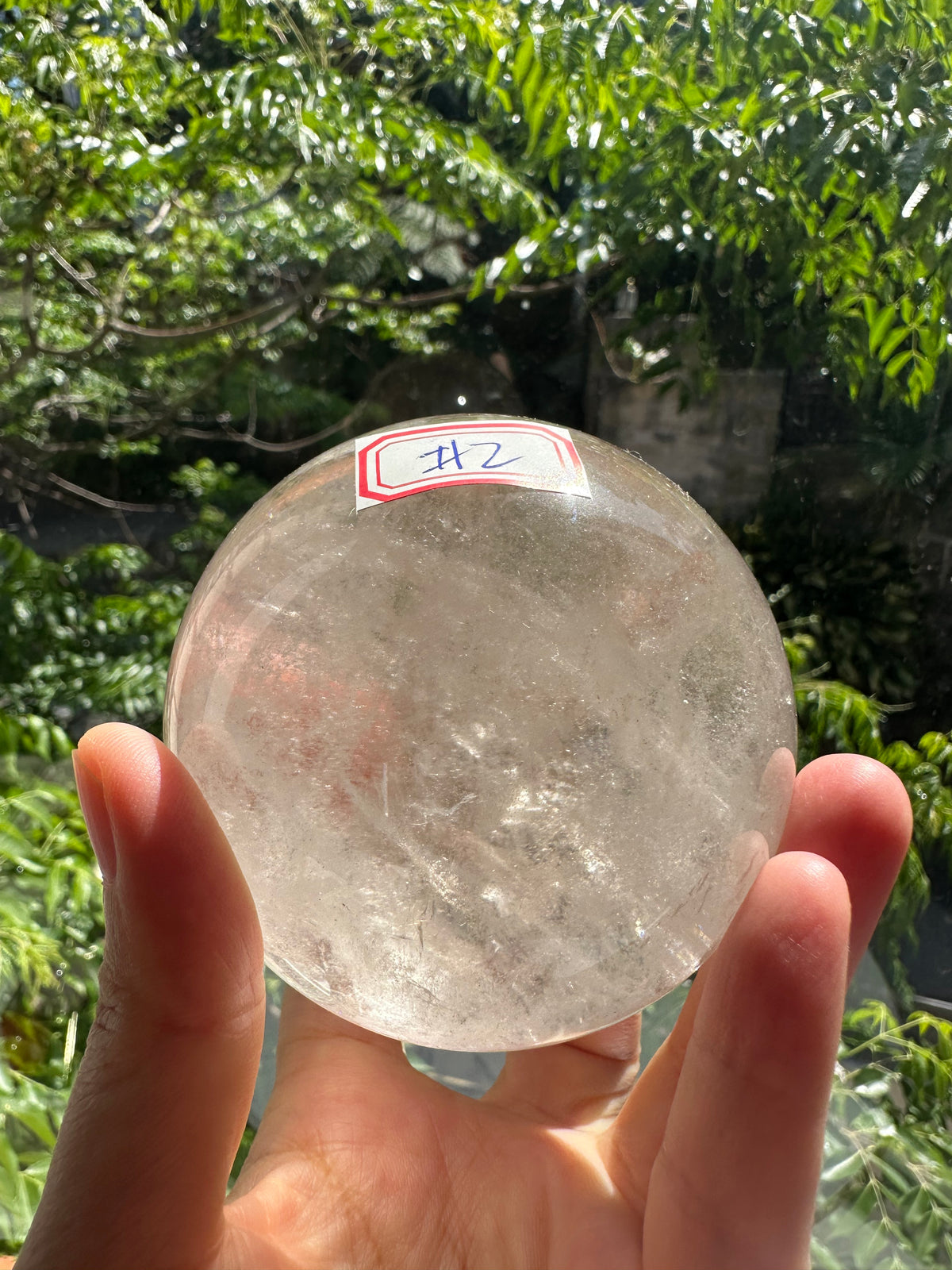 Light Smoky Quartz Sphere with Mountain Phantom | 596g 7cm Exact Piece #2