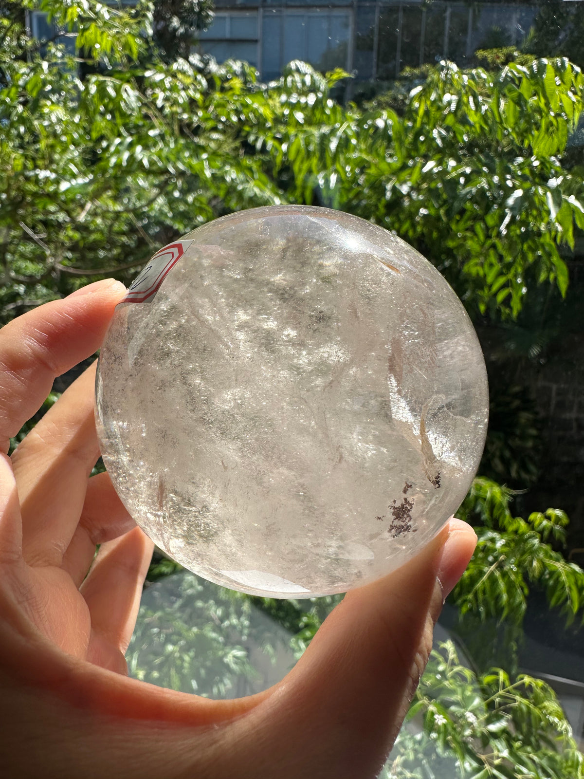 Light Smoky Quartz Sphere with Mountain Phantom | 596g 7cm Exact Piece #2