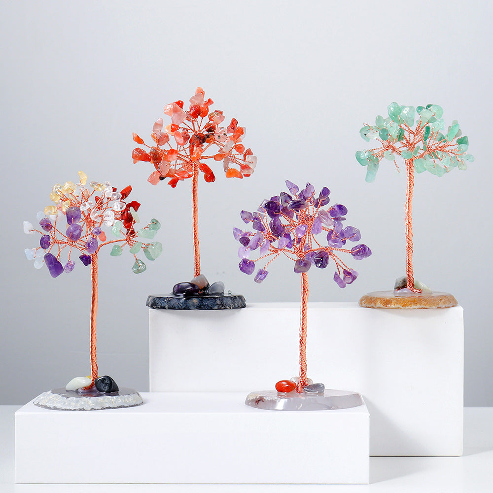 Amethyst Crystal Tree, Natural Stone Decor 11–12cm – product overview