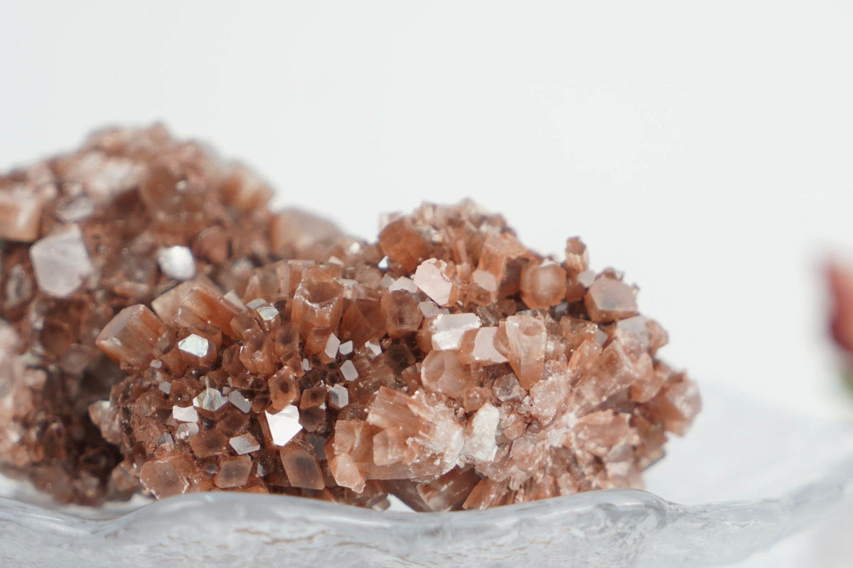 Aragonite Sputnik Cluster | Natural Starburst Mineral 100–200g