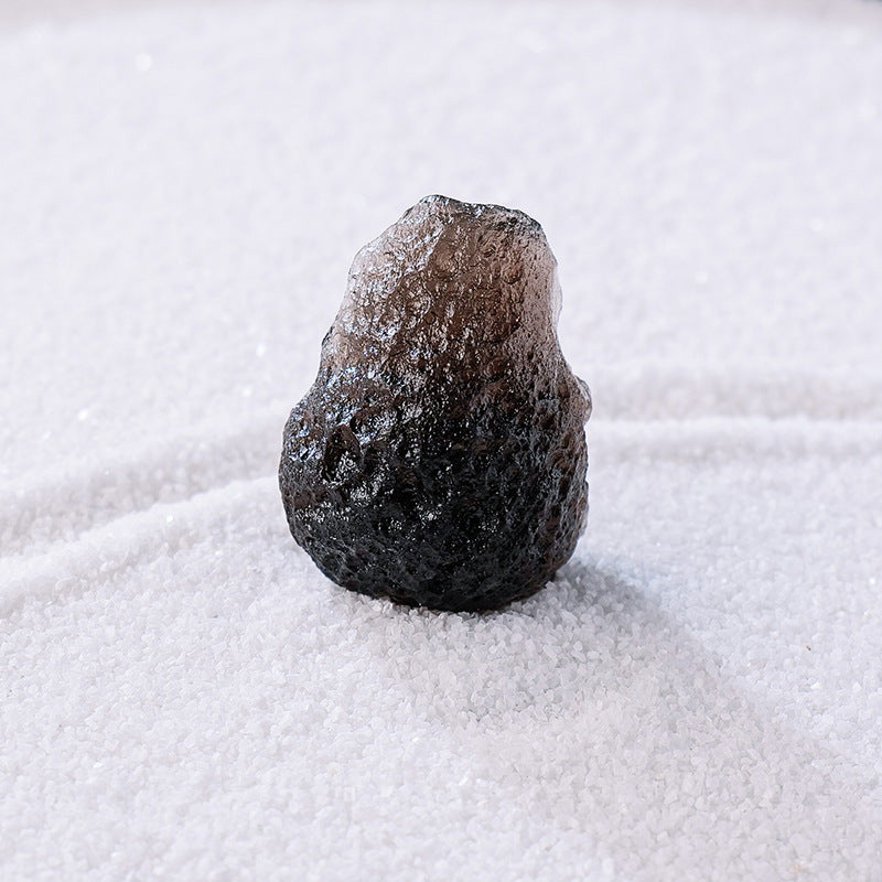 Raw Tektite | Textured Dark Specimen 3–5cm