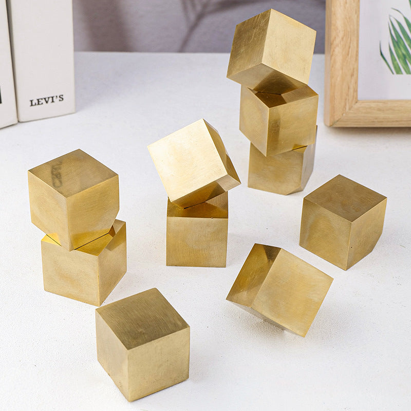 Natural Pyrite Cube in Matrix – Raw Mineral Cluster product photo 2