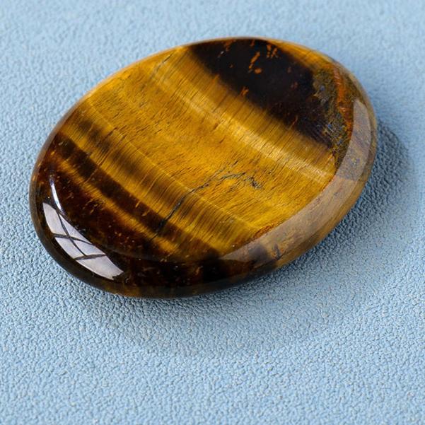 Crystal worry stone alternate stone option with smooth polished finish