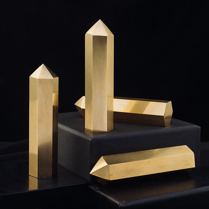 Pyrite Tower | Natural Mineral Point 8cm
