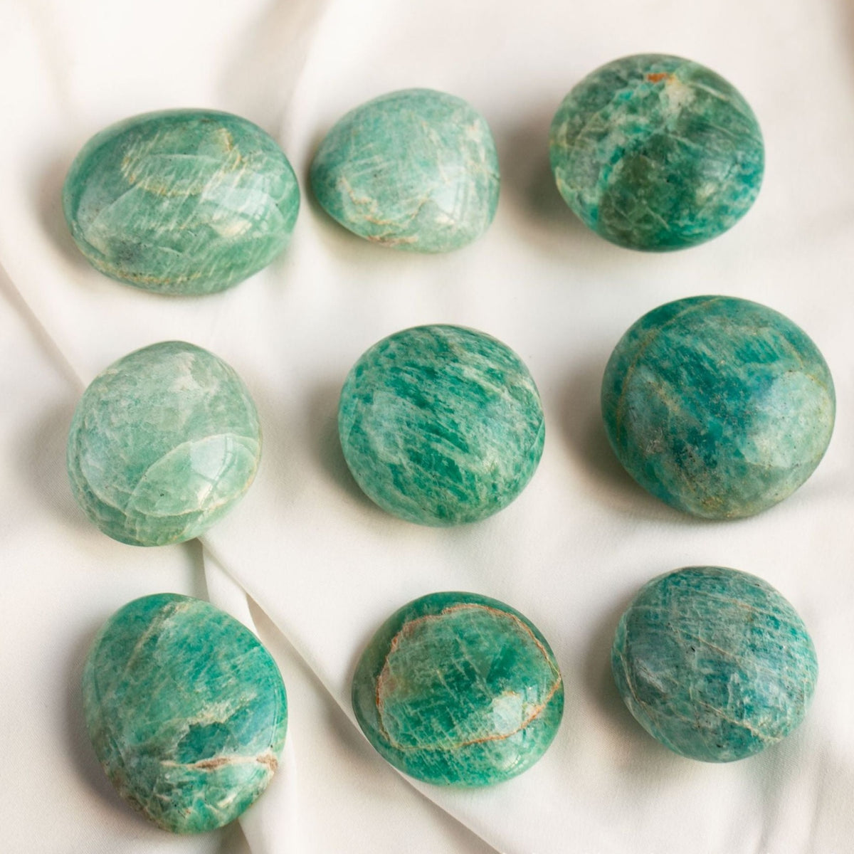 Amazonite Palm Stone | Natural Polished Crystal