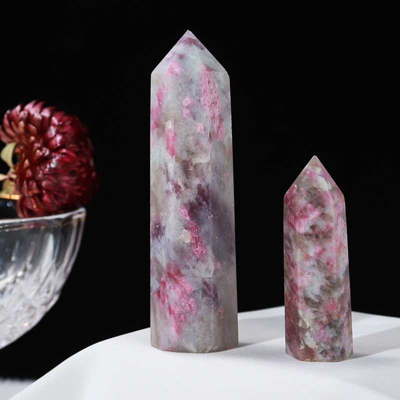 Plum Tourmaline Tower – Plum & Mauve Crystal Point 5–8cm product photo 2