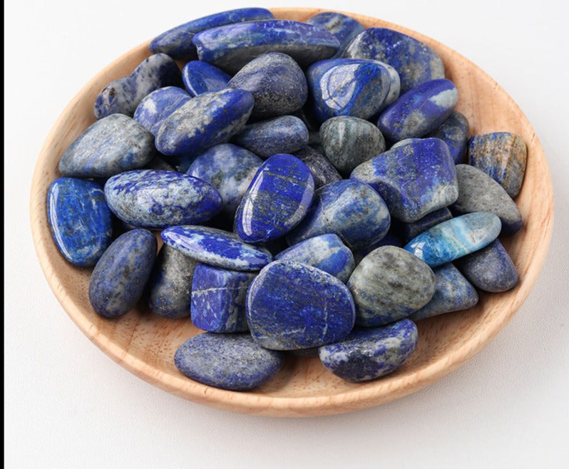 100g pack of polished crystal tumbles from available gemstone options
