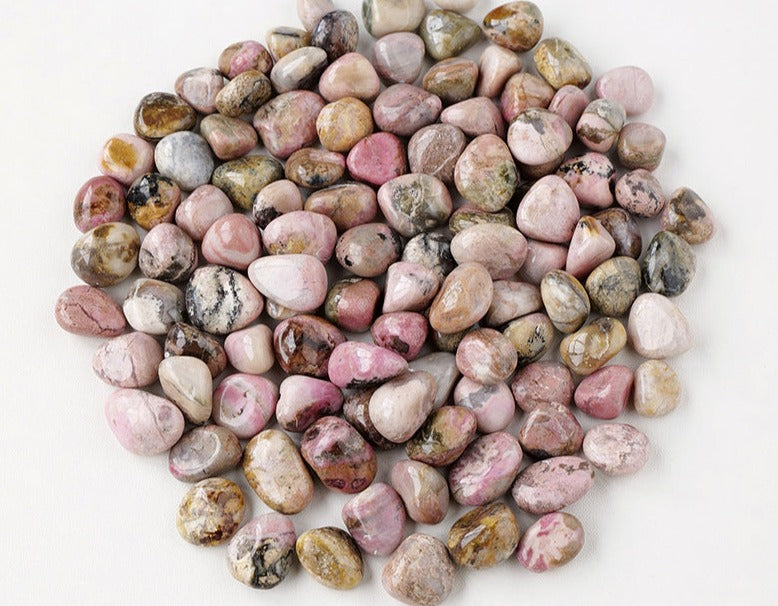 Natural gemstone tumble stones additional choose-your-stone option