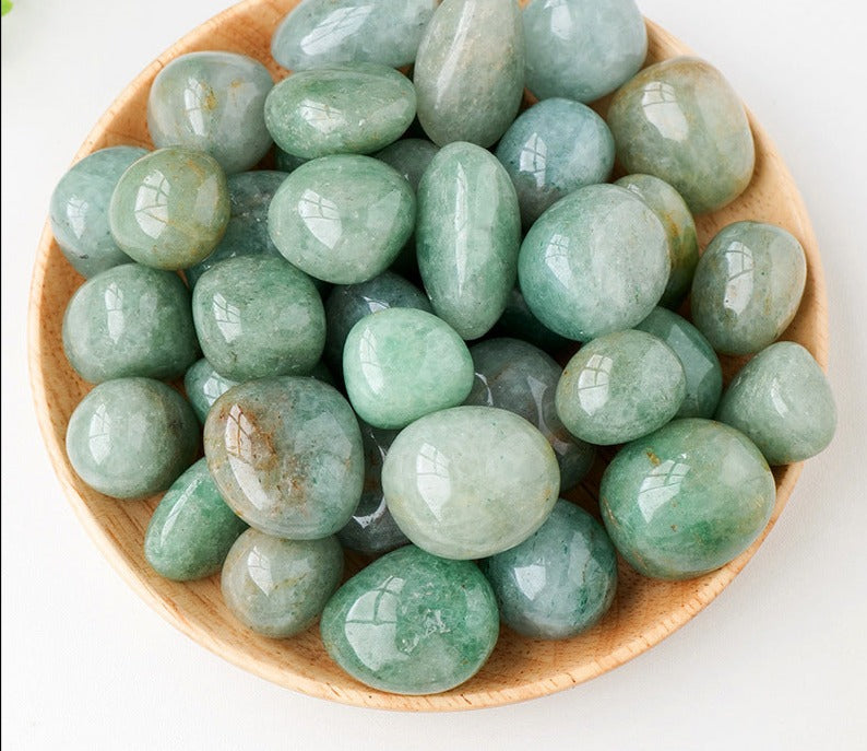 Crystal tumbles choose-your-stone option with smooth polished finish