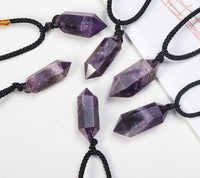 Dream Amethyst Necklace | Natural 4–5cm Crystal Pendant