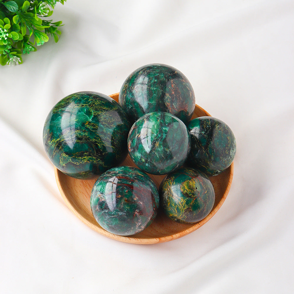 Colombian Emerald Sphere | Rich Green Mineral 4–5cm