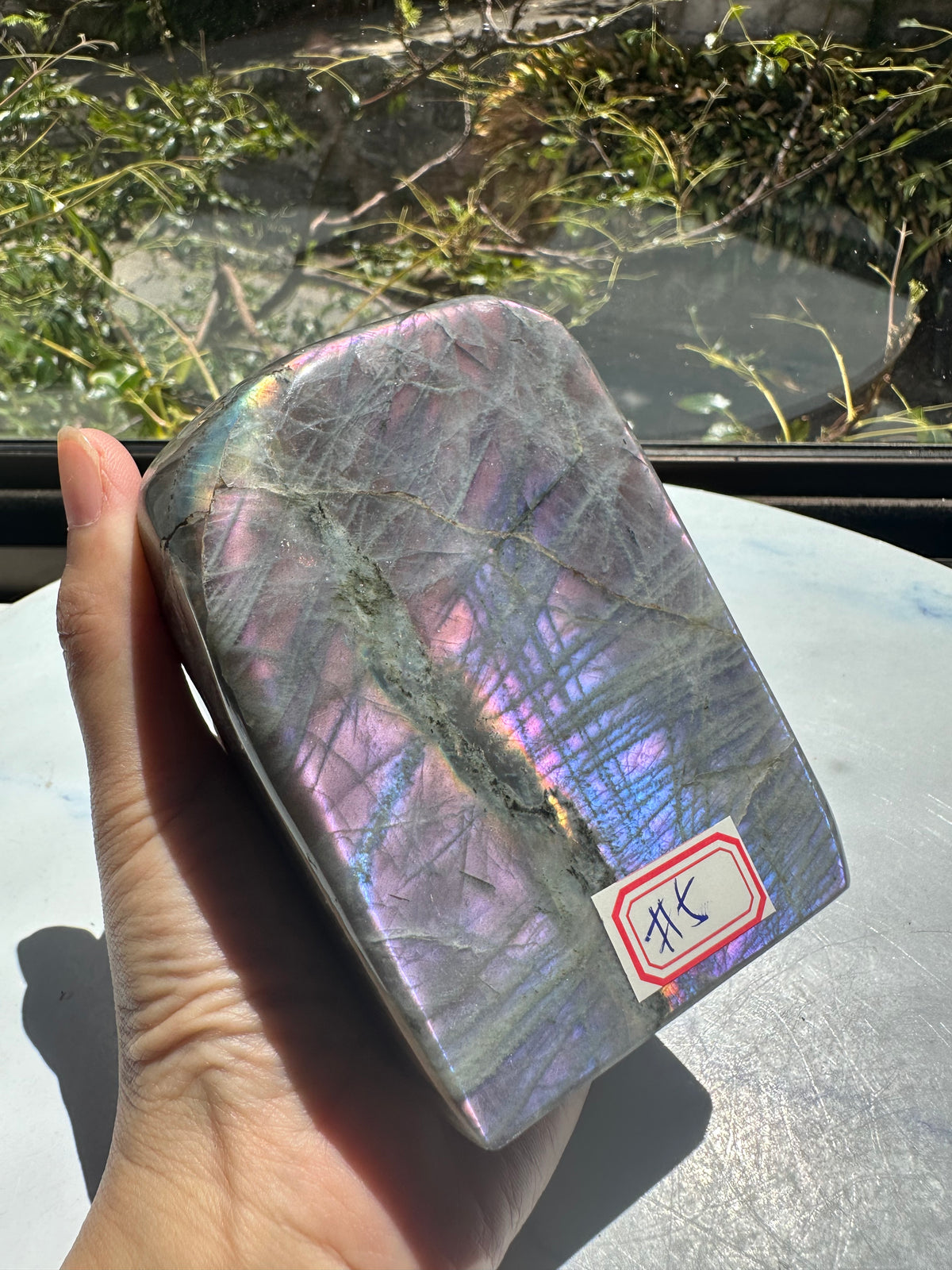 Moon Rituals exact piece rare large purple  Labradorite freeform #5