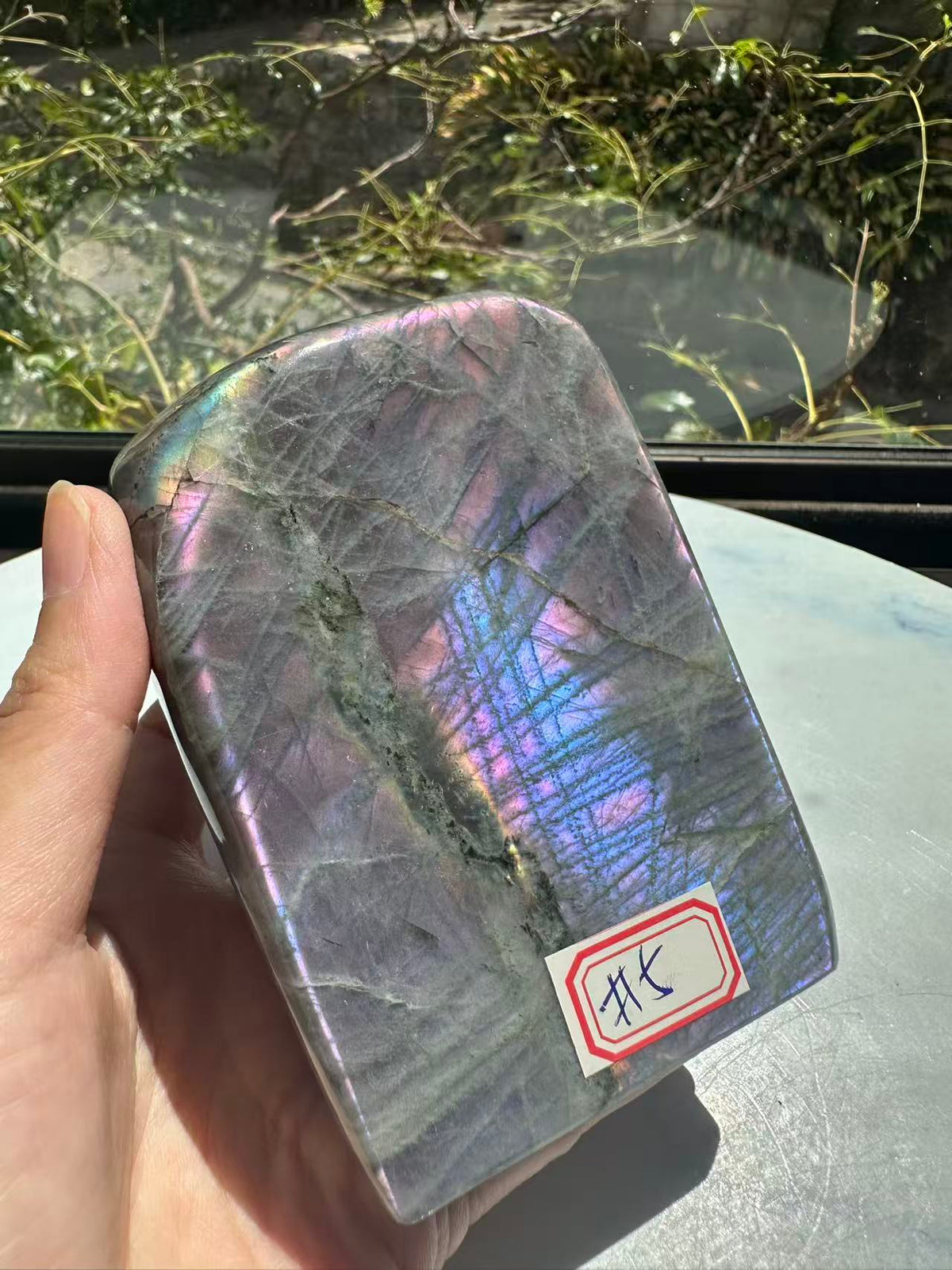 Moon Rituals exact piece rare large purple  Labradorite freeform #5