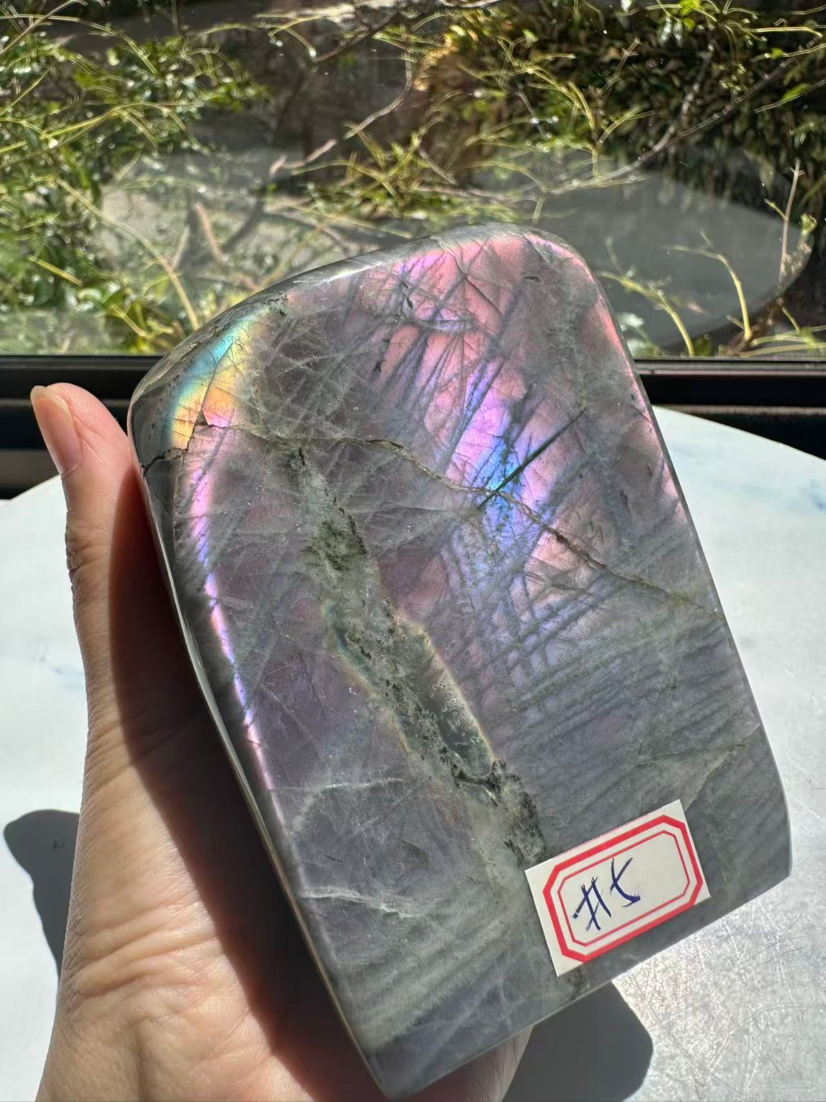 Moon Rituals exact piece rare large purple  Labradorite freeform #5