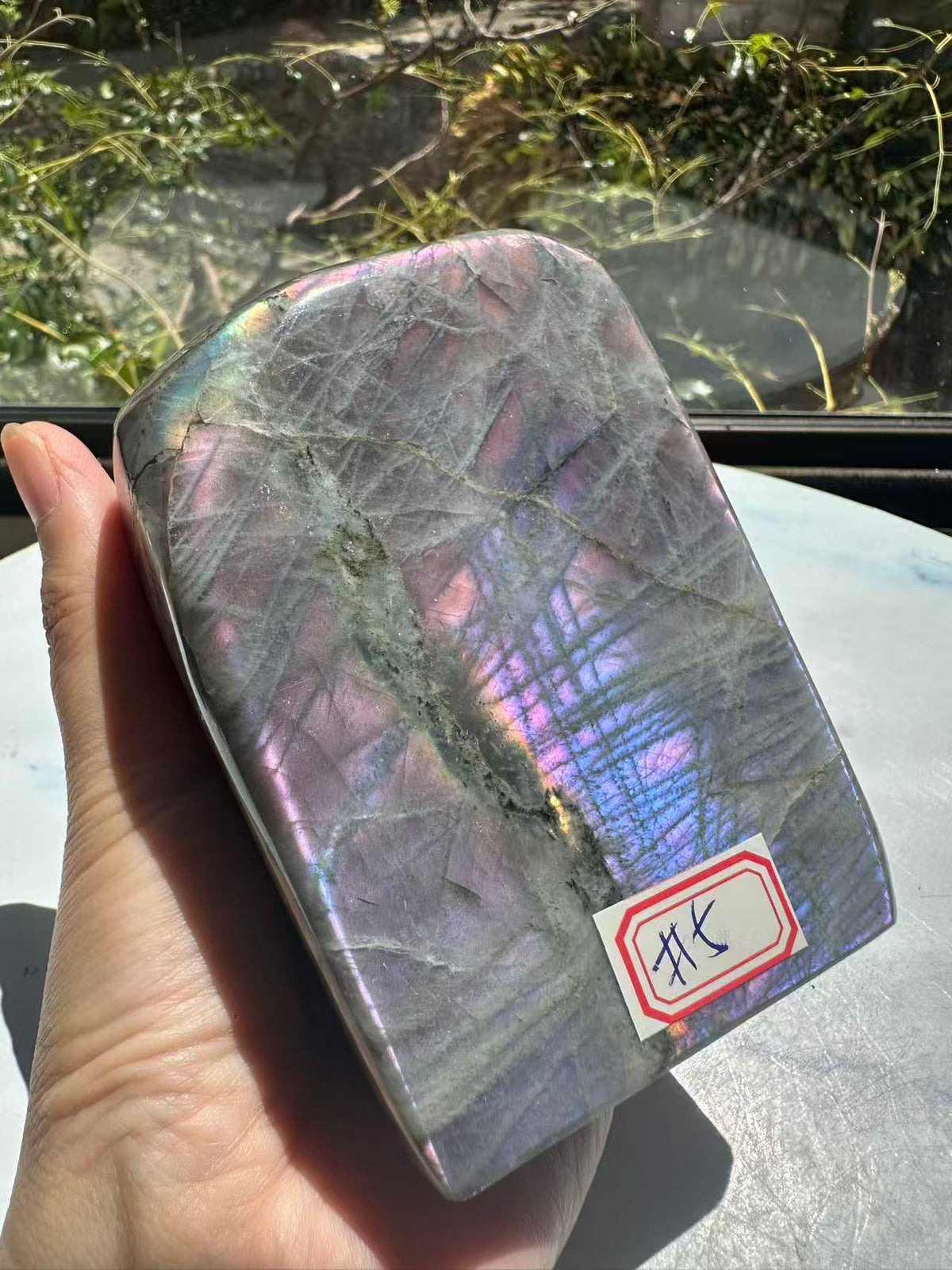 Moon Rituals exact piece rare large purple  Labradorite freeform #5