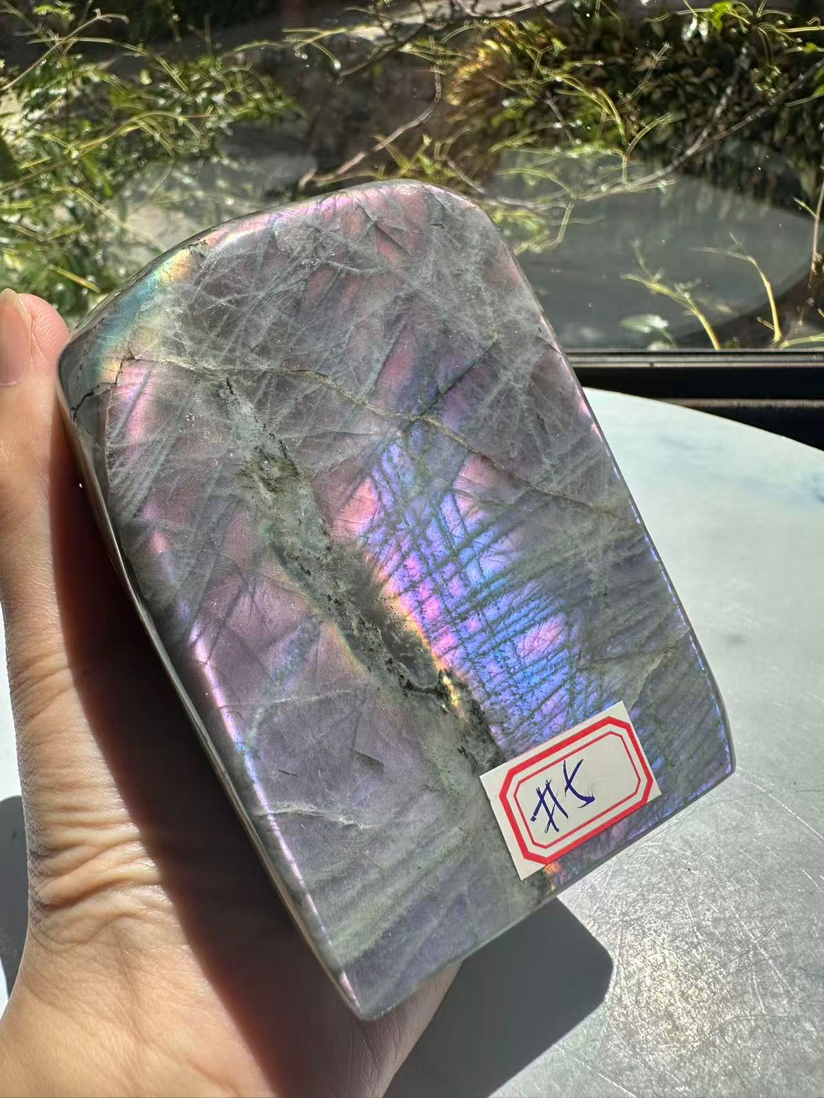 Moon Rituals exact piece rare large purple  Labradorite freeform #5