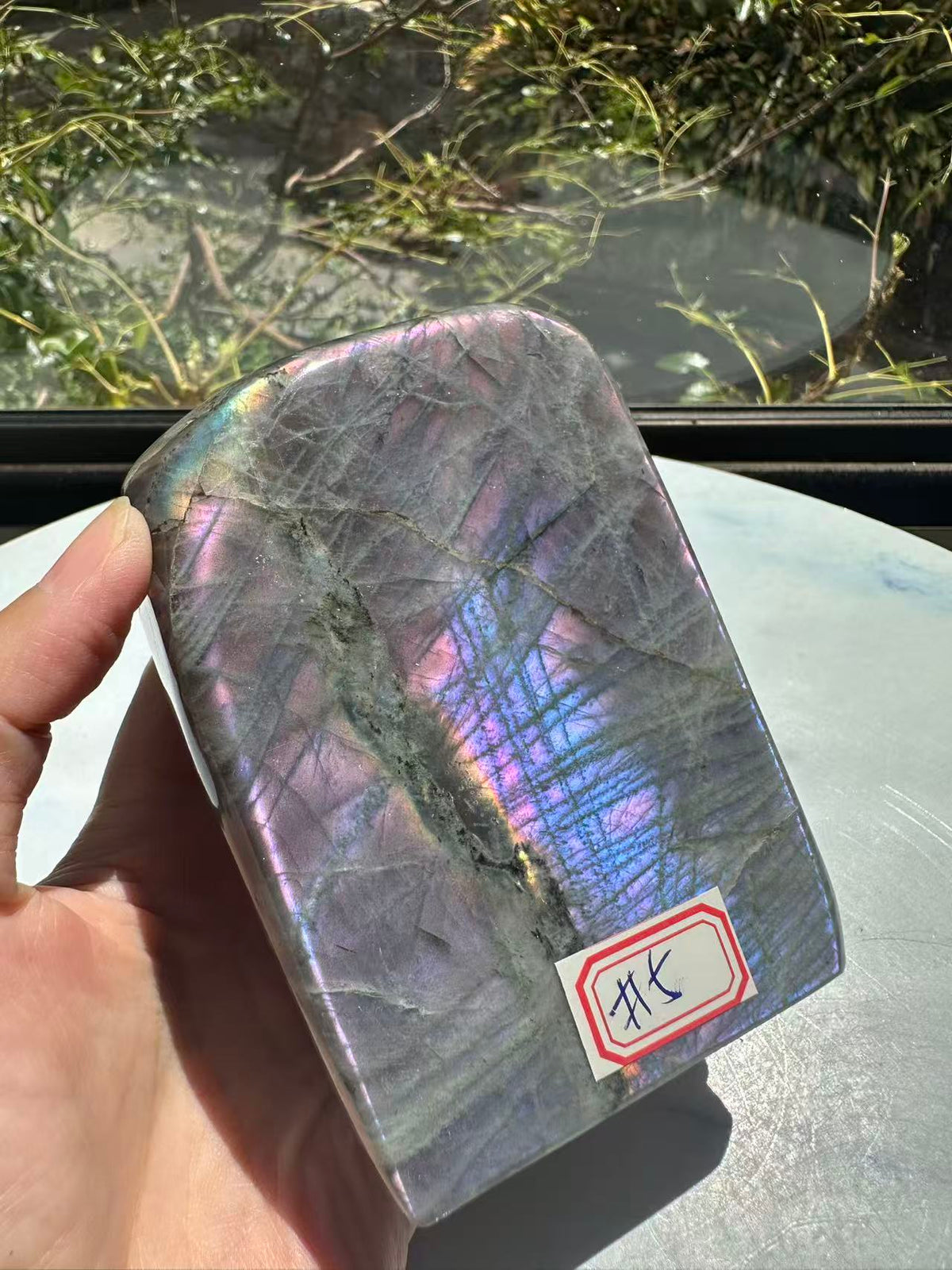 Moon Rituals exact piece rare large purple  Labradorite freeform #5