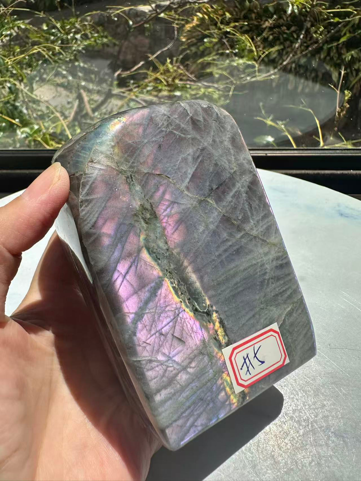 Moon Rituals exact piece rare large purple  Labradorite freeform #5