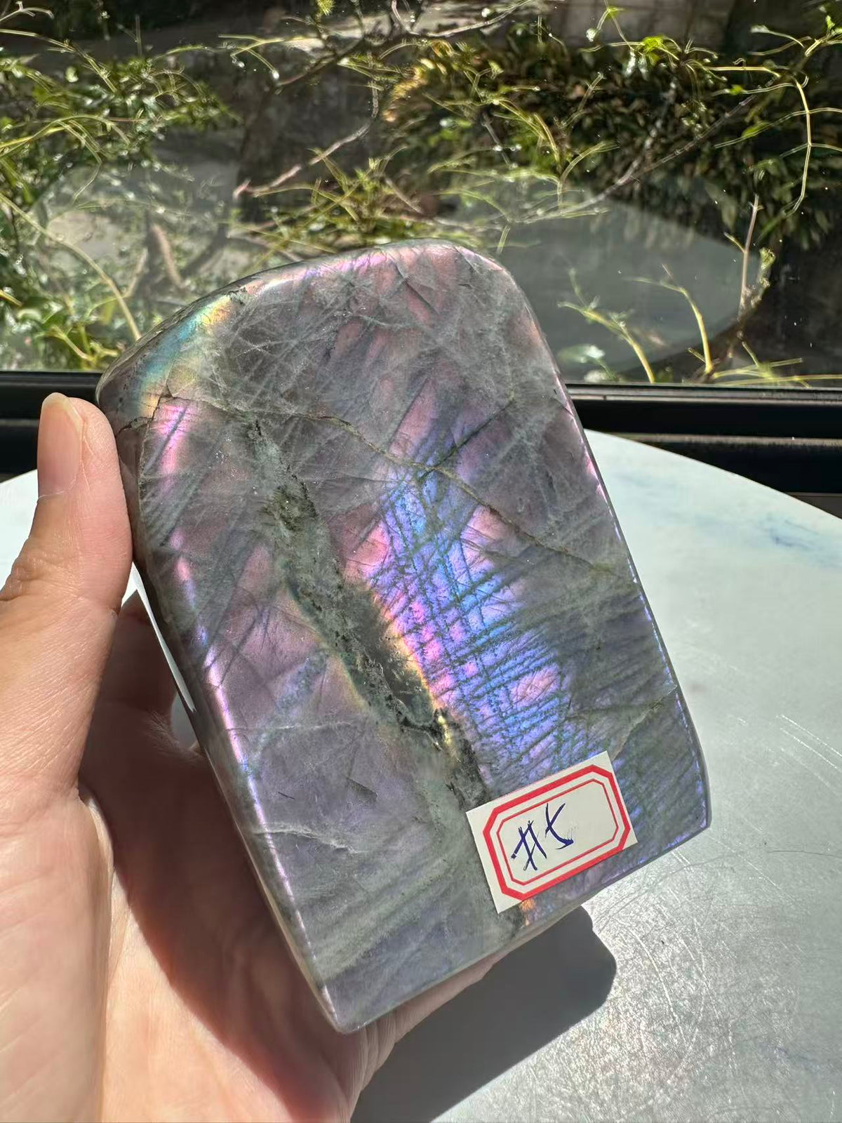 Moon Rituals exact piece rare large purple  Labradorite freeform #5