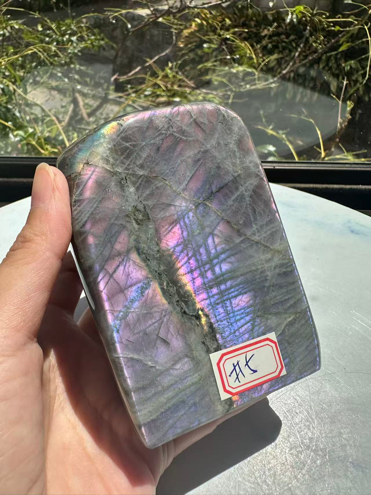 Moon Rituals exact piece rare large purple  Labradorite freeform #5