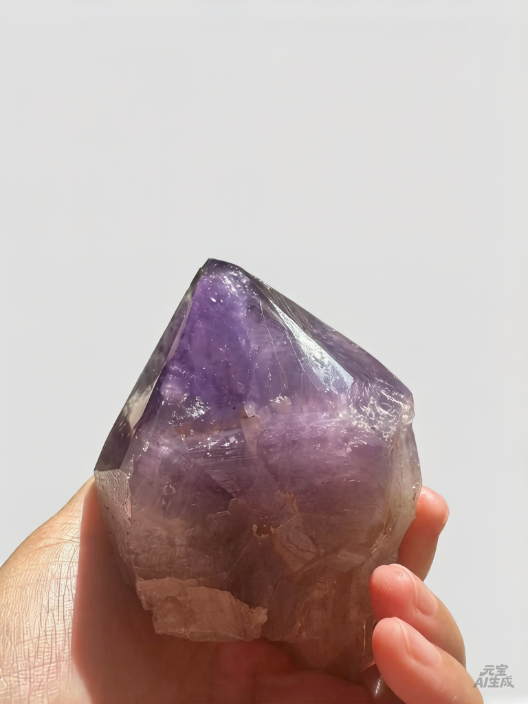 Uruguay Amethyst Druzy with Deep Purple Crystals, 425g 9.5cm Exact Piece #1 – alternate view 8