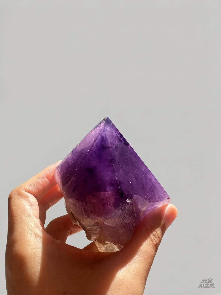 Uruguay Amethyst Druzy with Deep Purple Crystals, 425g 9.5cm Exact Piece #1 – alternate view 12