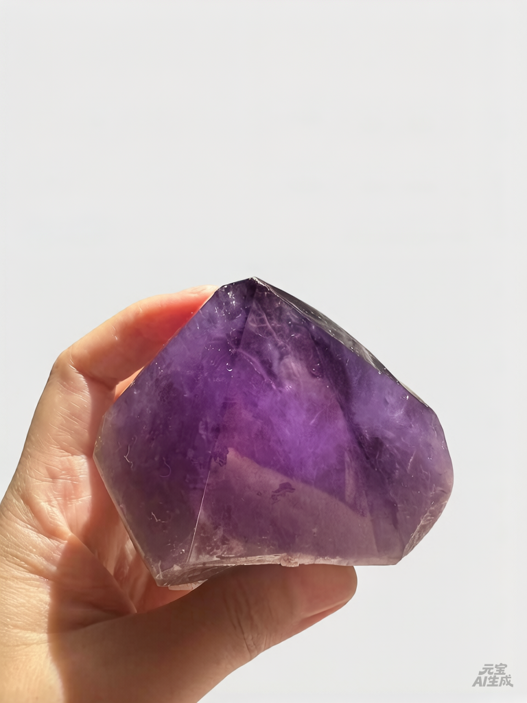 Uruguay Amethyst Druzy with Deep Purple Crystals, 425g 9.5cm Exact Piece #1 – alternate view 6