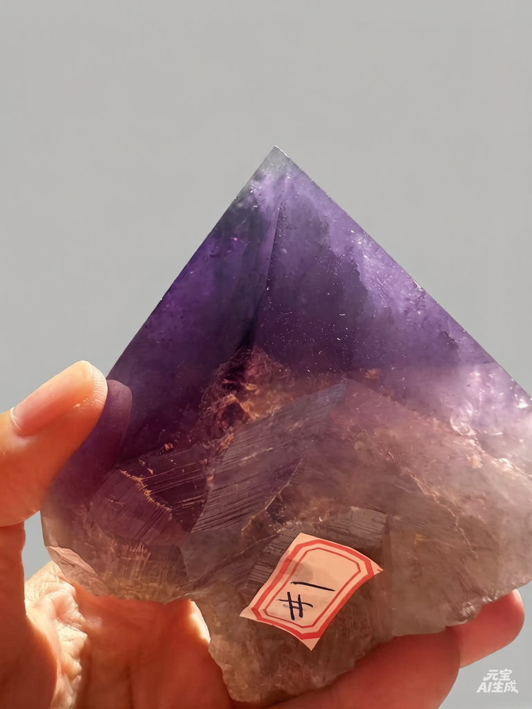 Uruguay Amethyst Druzy with Deep Purple Crystals, 425g 9.5cm Exact Piece #1 – alternate view 10