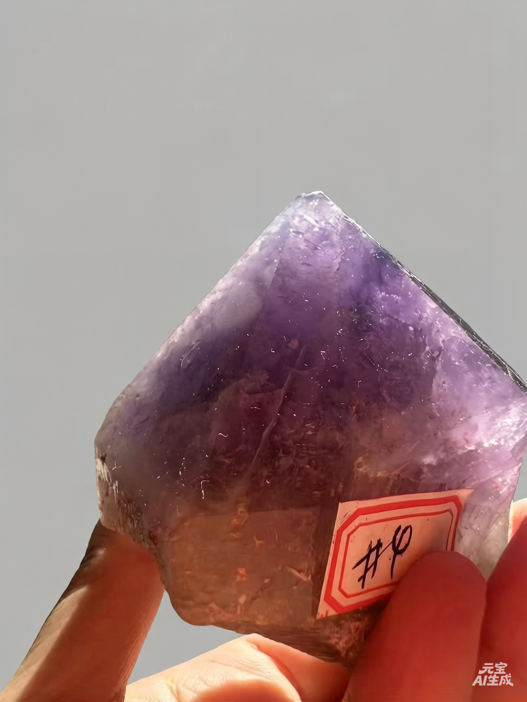 Uruguay Amethyst Druzy with Deep Purple Crystals, 307g 8.8cm Exact Piece #4 – alternate view 12