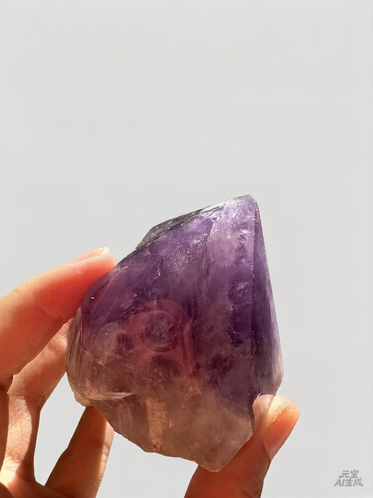 Uruguay Amethyst Druzy with Deep Purple Crystals, 307g 8.8cm Exact Piece #4 – alternate view 7