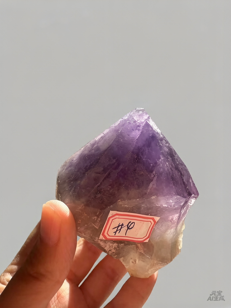 Uruguay Amethyst Druzy with Deep Purple Crystals, 307g 8.8cm Exact Piece #4 – alternate view 9