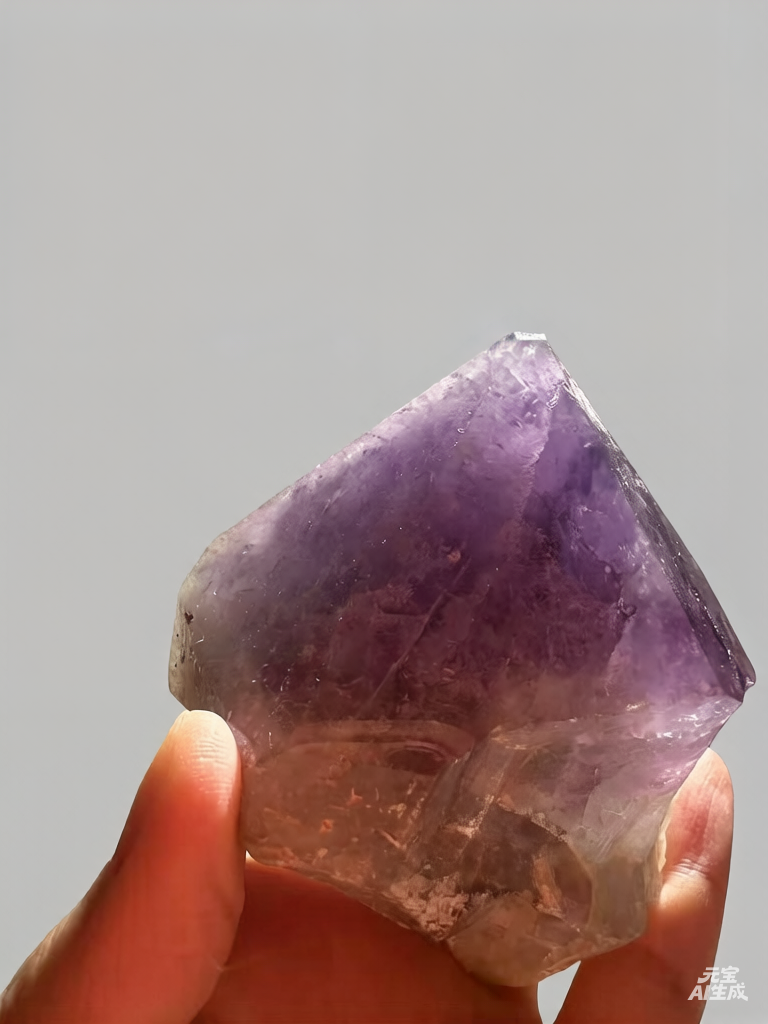 Uruguay Amethyst Druzy with Deep Purple Crystals, 307g 8.8cm Exact Piece #4 – alternate view 3