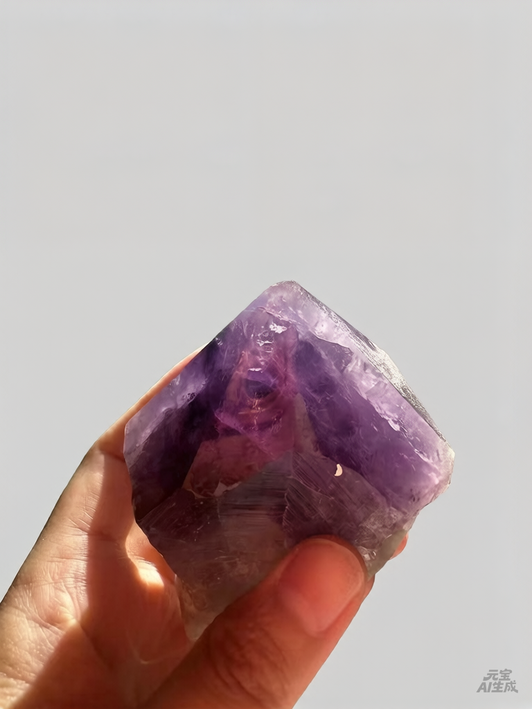 Uruguay Amethyst Druzy with Deep Purple Crystals, 307g 8.8cm Exact Piece #4 – alternate view 4