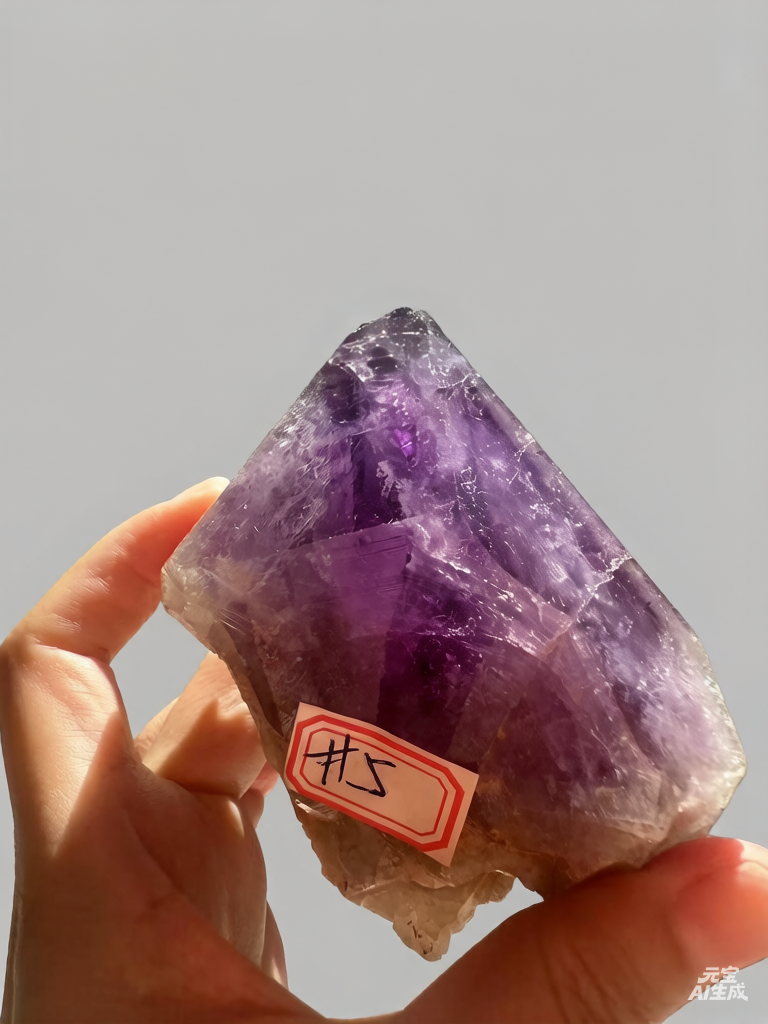 Uruguay Amethyst Druzy with Deep Purple Crystals, 344g 8.3cm Exact Piece #5 – alternate view 11