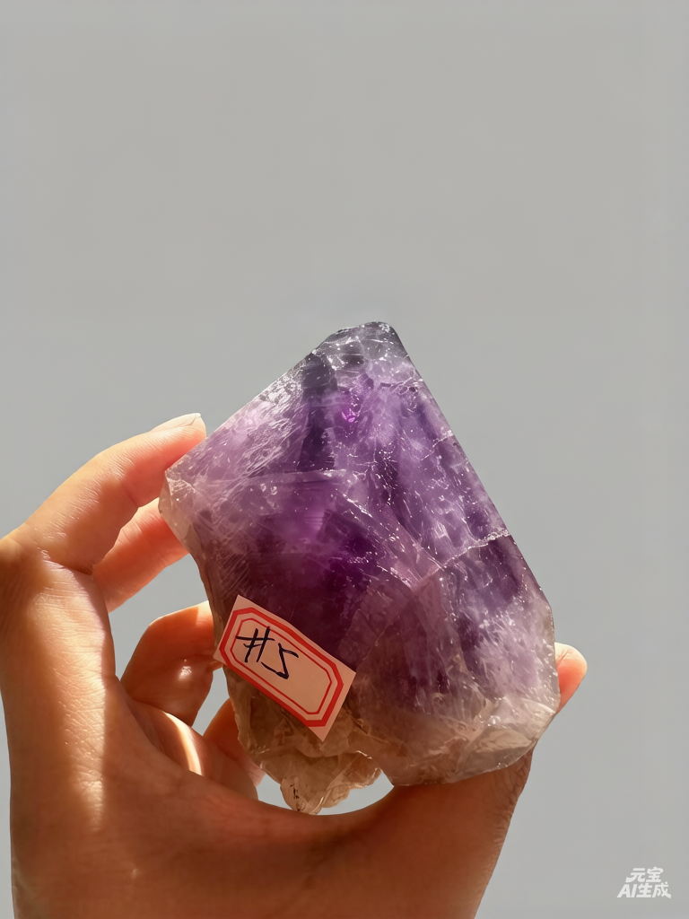 Uruguay Amethyst Druzy with Deep Purple Crystals, 344g 8.3cm Exact Piece #5 – alternate view 17