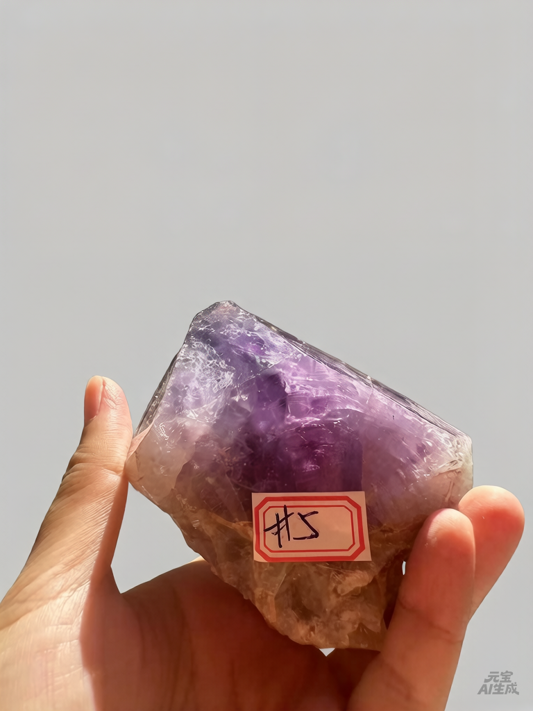 Uruguay Amethyst Druzy with Deep Purple Crystals, 344g 8.3cm Exact Piece #5 – alternate view 19