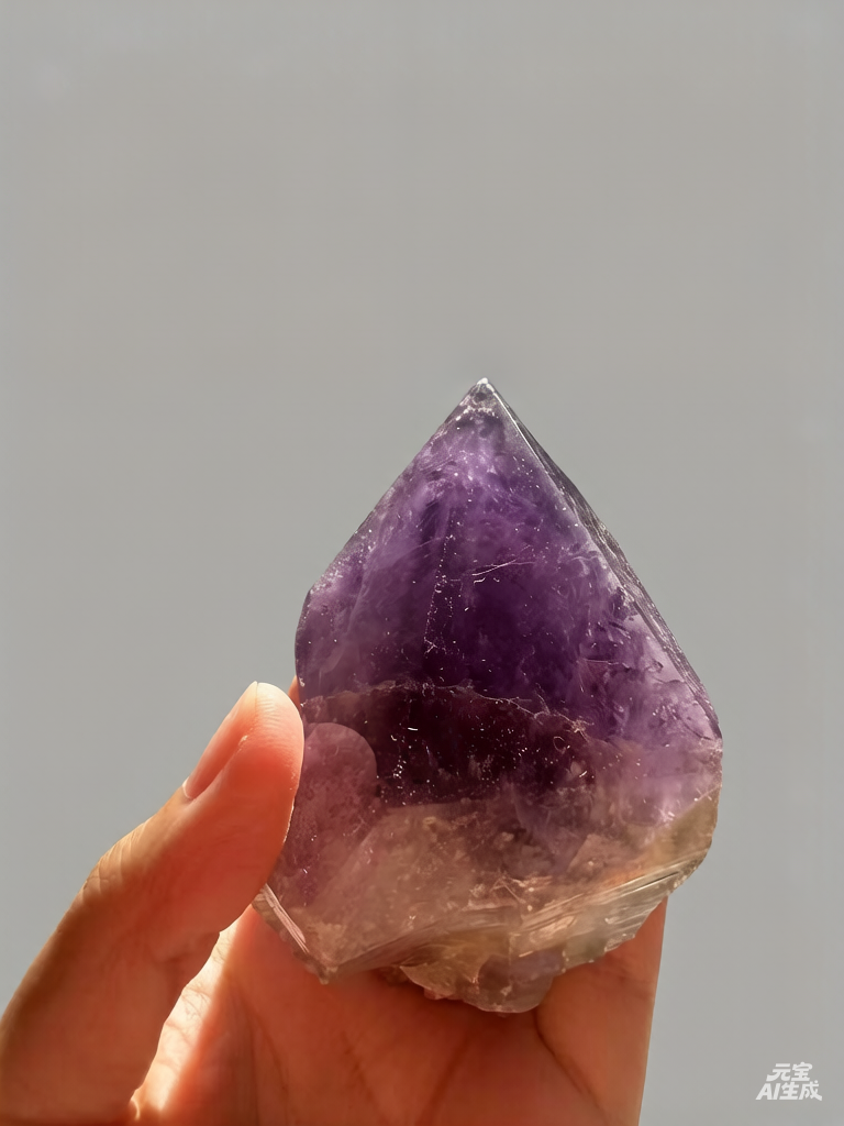 Uruguay Amethyst Druzy with Deep Purple Crystals, 344g 8.3cm Exact Piece #5 – alternate view 3