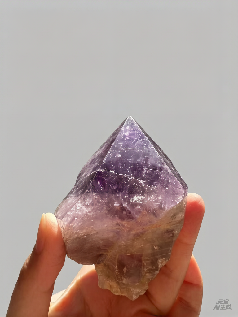 Uruguay Amethyst Druzy with Deep Purple Crystals, 344g 8.3cm Exact Piece #5 – alternate view 6